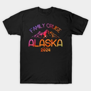 Alaska Cruise 2024 Family Summer Vacation Travel T-Shirt